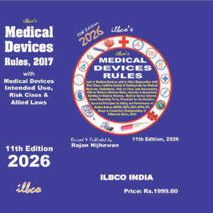 ILBCO's Medical Devices Rules, 2017 with Medical Devices Intended Use, Risk Class & Allied Laws [11th Edition, 2026]